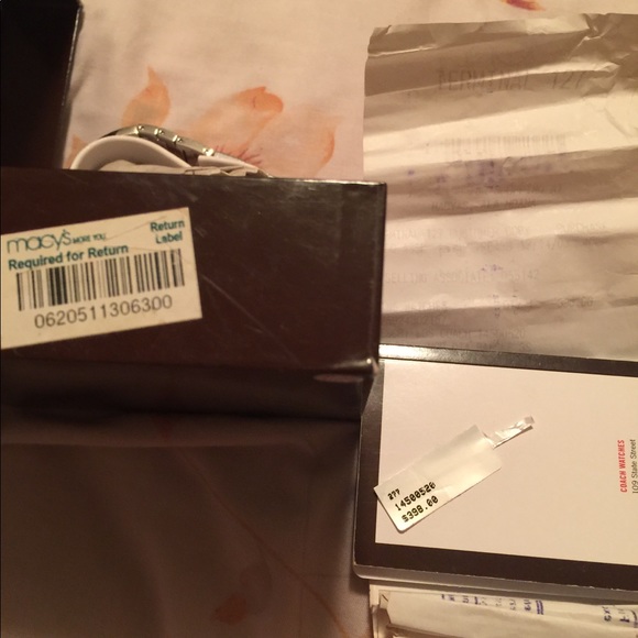 Coach Watch w/ Diamonds - Picture 3 of 3